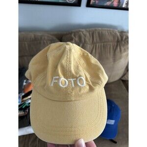 Kota the Friend Merch Fitbys "FOTO" Hat Yellow